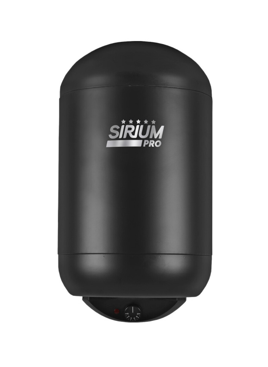 Calefón Sirium Pro Black de cobre 45 litros 