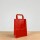 Bolsa lisa acuario 14x08x20 cm ROJO