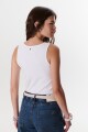 MUSCULOSA METAL BLANCO