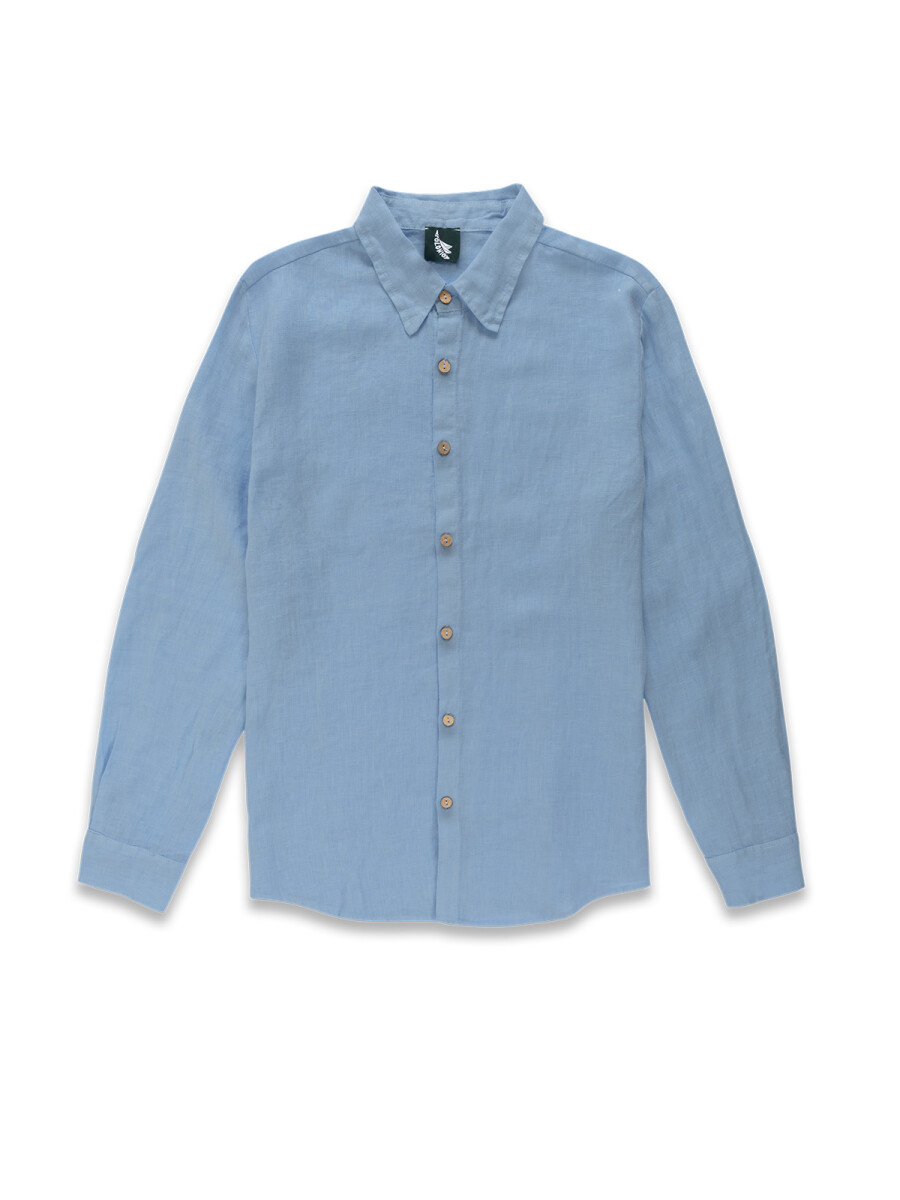 LONG SLEEVE LINEN SHIRT 