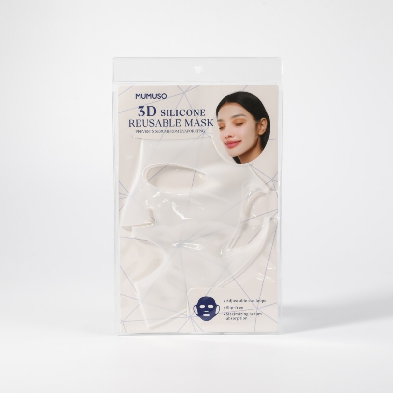 FUNDA DE SILICONA 3D REUTILIZABLE PARA MASCARILLA FACIAL FUNDA DE SILICONA 3D REUTILIZABLE PARA MASCARILLA FACIAL