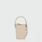 Longchamp -Cartera bombonera, Bucket mini Beige