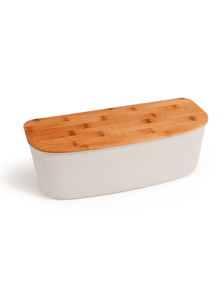 RECIPIENTE 7L CON TAPA BAMBOO ECOLOGICO 36X15X13CM RECIPIENTE 7L CON TAPA BAMBOO ECOLOGICO 36X15X13CM