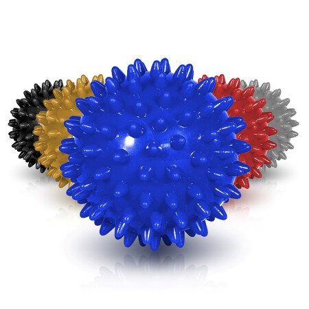 PELOTA CON PINCHOS PILATES 7,5 CM PELOTA CON PINCHOS PILATES 7,5 CM