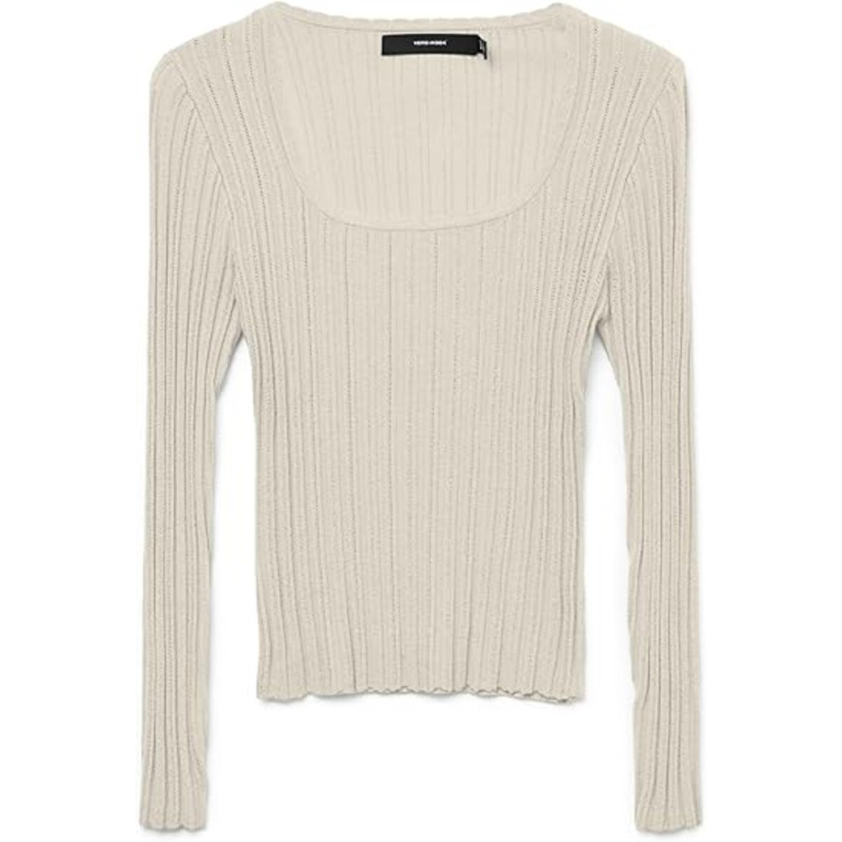VMCECILIE LS U-NECK PULLOVER GA - BIRCH 