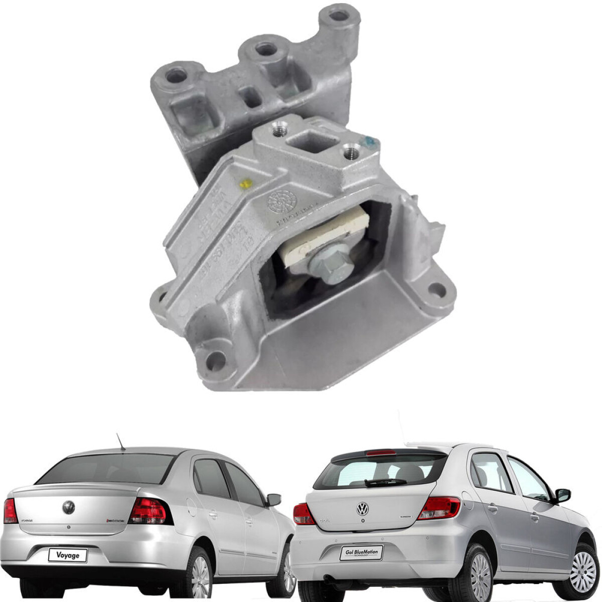 SOPORTE DE MOTOR DERECHO GOL G5 / FOX / SURAN 11/... COMPLETA 