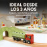 Juguete Pista De Tren Panoramica Tender Leaf Madera Infantil Juguete Pista De Tren Panoramica Tender Leaf Madera Infantil