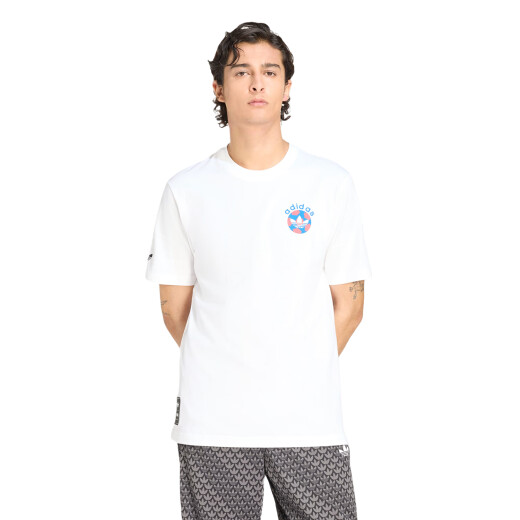 Remera Adidas Ftbl Gfx Ss T - Blanco Remera Adidas Ftbl Gfx Ss T - Blanco