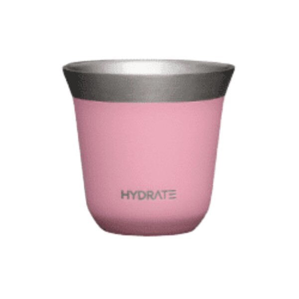 Hydrate Taza Espresso Rosado Pastel 160ml Hydrate Taza Espresso Rosado Pastel 160ml