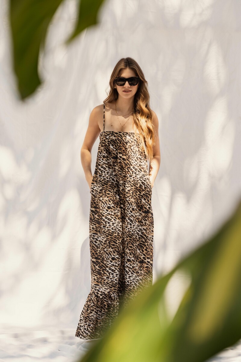 VESTIDO NICOLE MAXI GOLDEN WILD VESTIDO NICOLE MAXI GOLDEN WILD