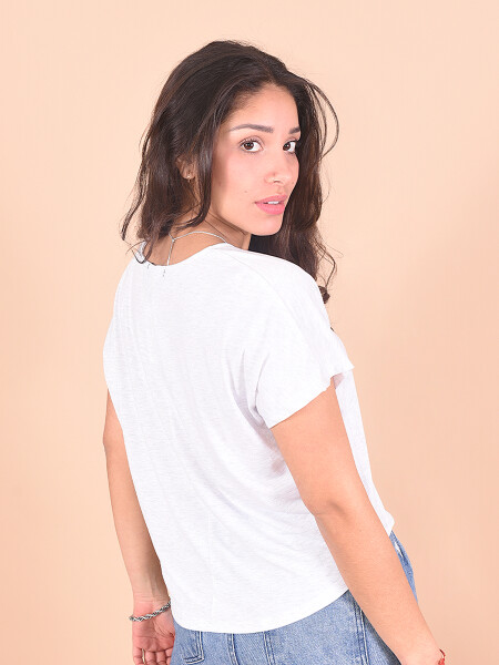 REMERA TINI GRIS CLARO