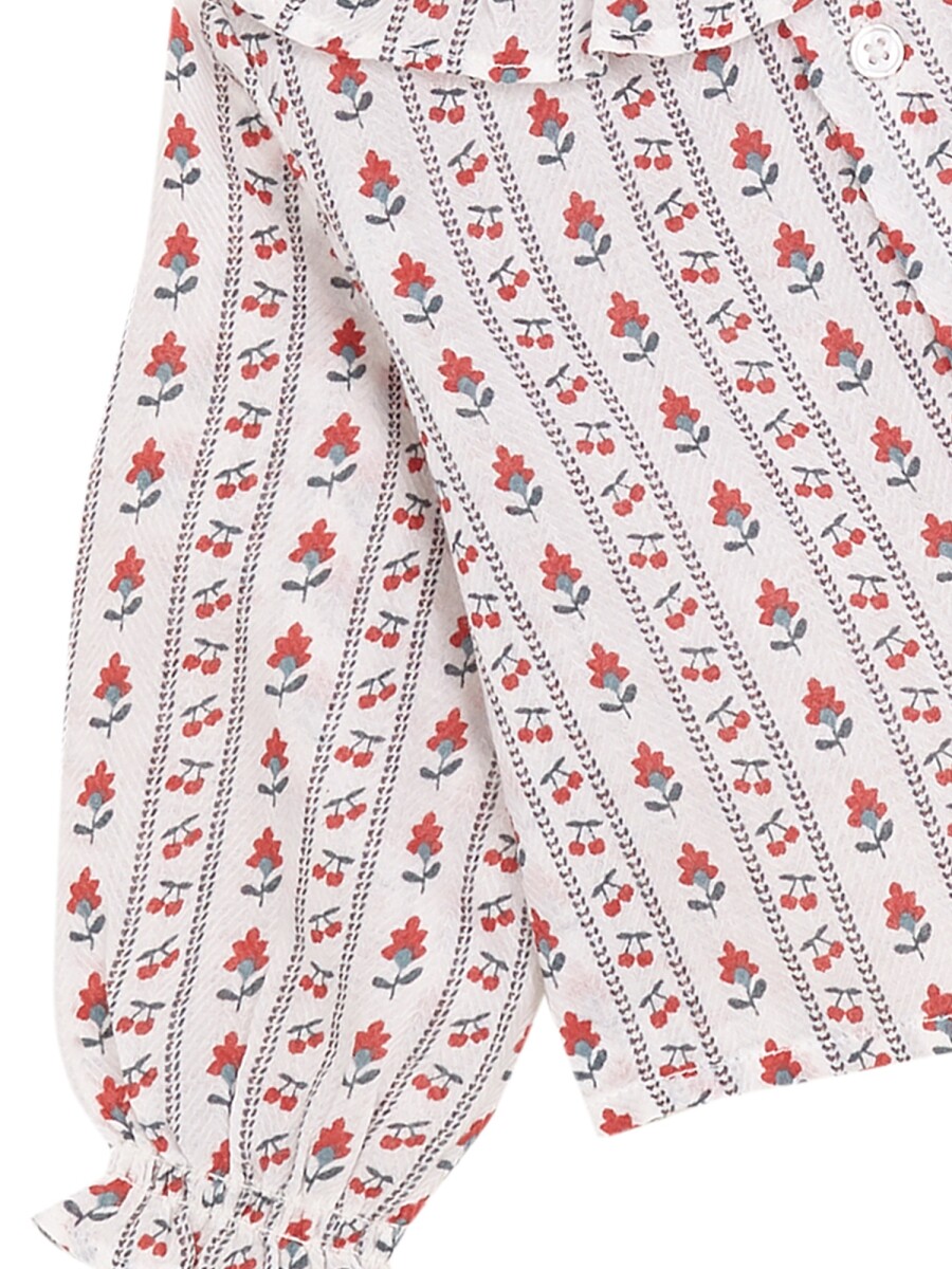 Camisa Estampada Rojo