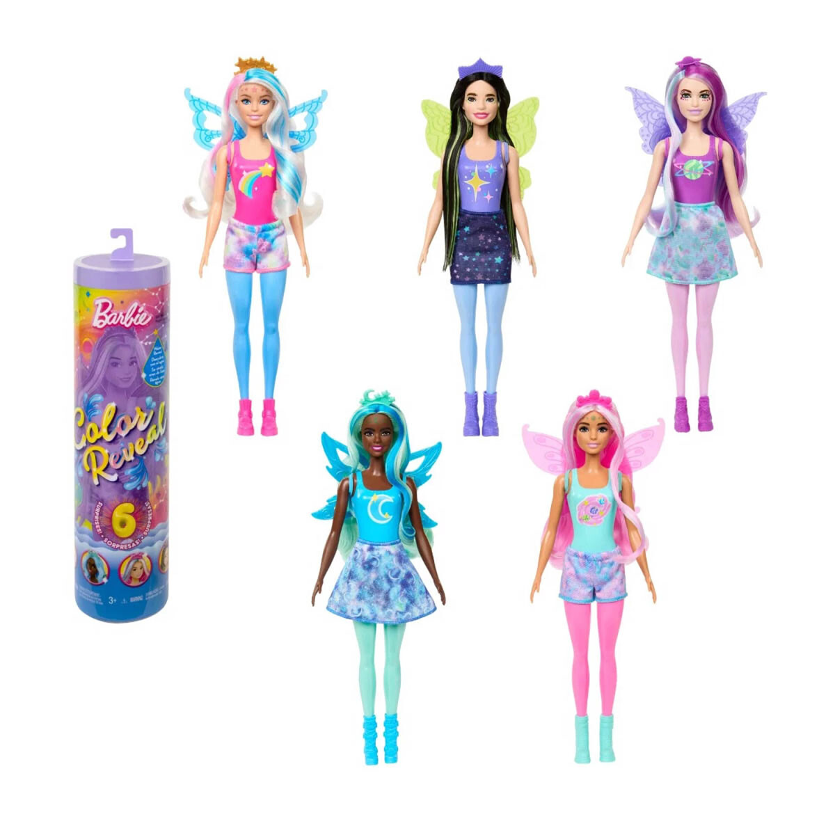 Muñeca Barbie Color Reveal Sorpresa C/ Accesorios - 5 