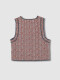 Chaleco Acolchado Reversible Granate