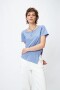 TOP LILET Azul Lavado