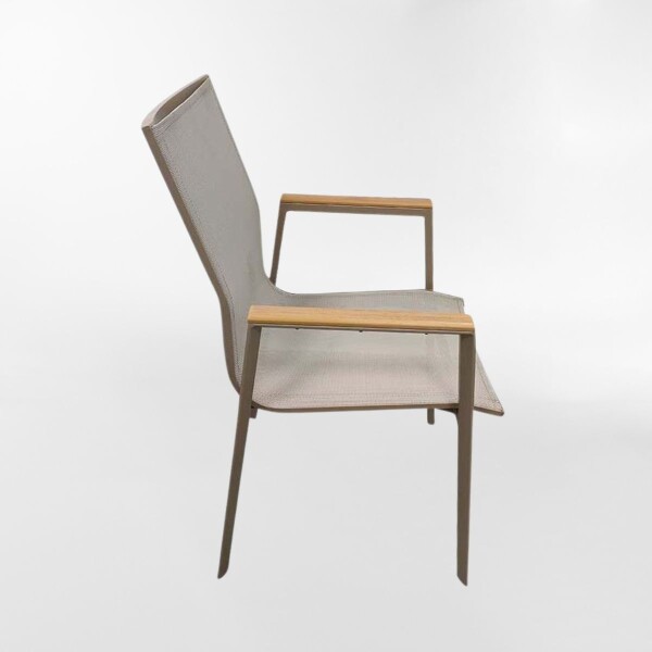 SILLA DE EXTERIOR BRONTE Gris