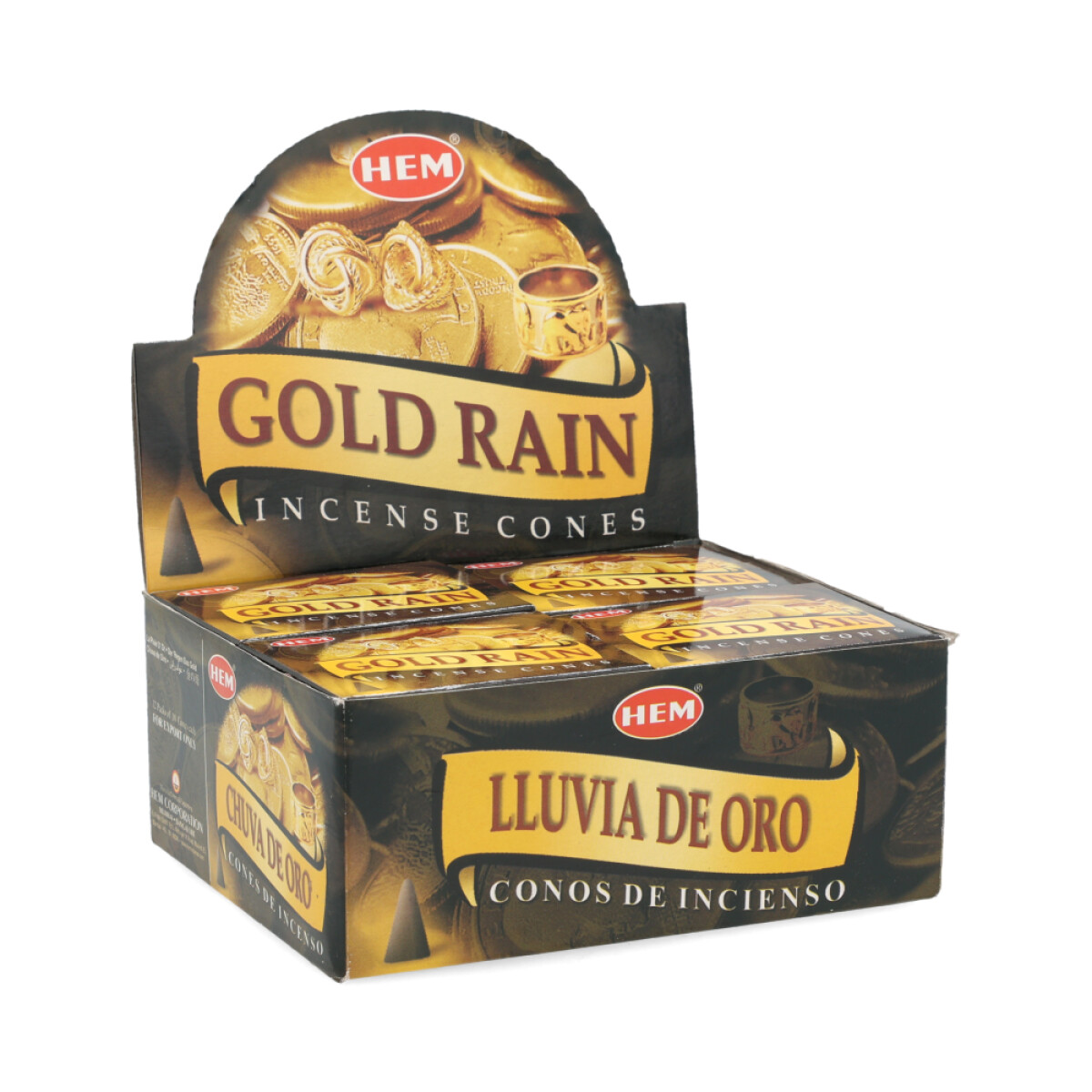 CONOS HEM CAJA X12 - Lluvia De Oro 