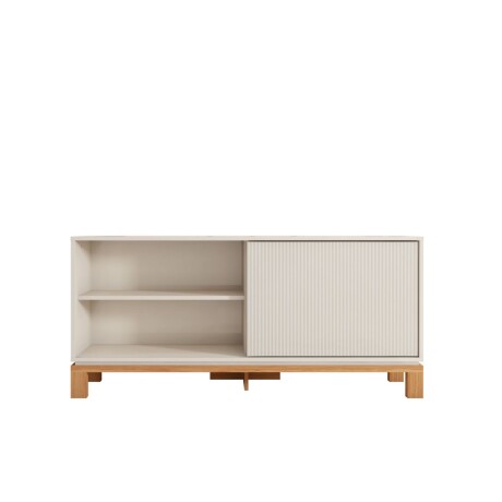 Rack Mondrian - Chico Off White y Freijo