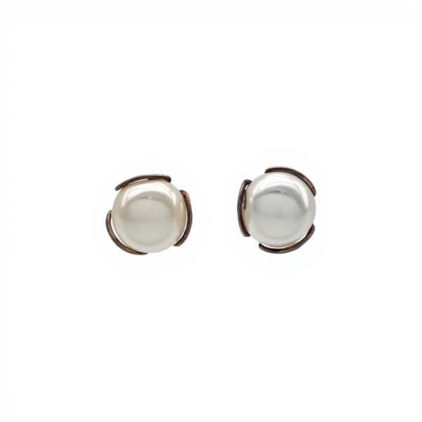 Caravanas Perlas de cultivo-Plata 925-Con Perla-CA3233 conperla