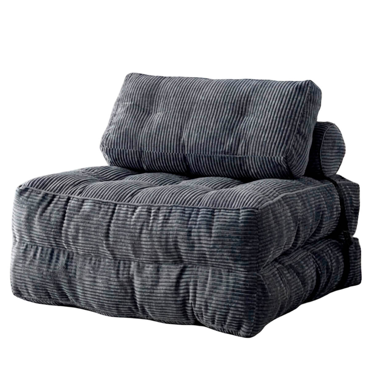 Sofá Sillón Cama Plegable Cloudnest + Almohada Living - Gris 