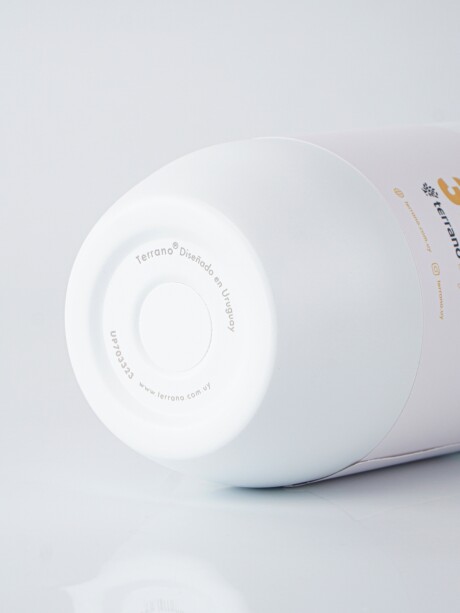 Vaso Térmico Push&Drink 500mL. Blanco