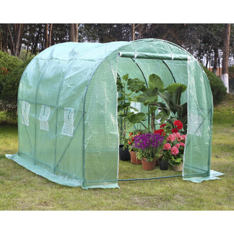 Invernadero Ecodrop con Filtro UV 300x200x200cm Verde