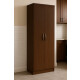 Armario Ropero Placard Multiuso 2 Puertas Cocina Baño Color Marrón Marrón