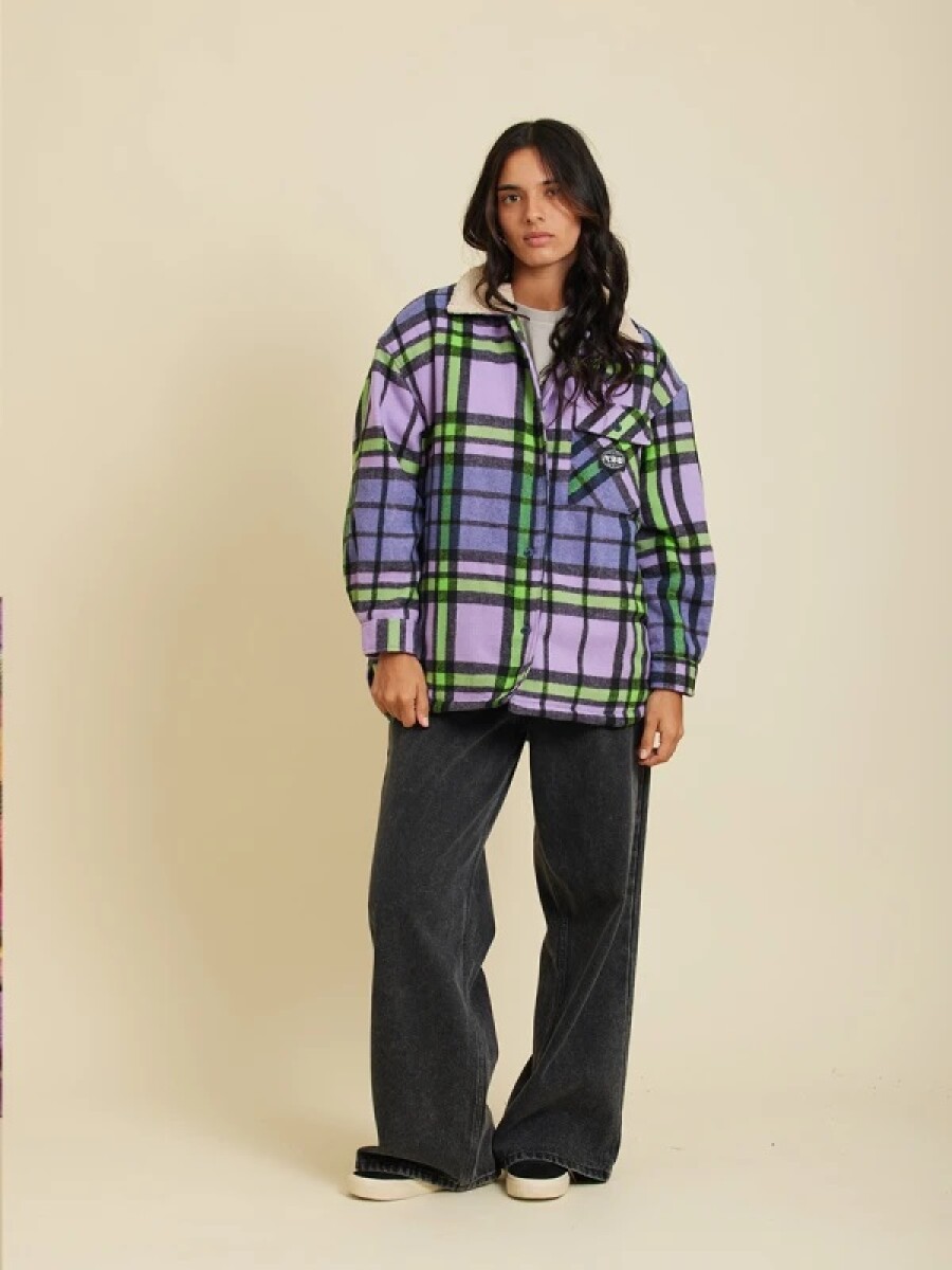 SOBRECAMISA RUSTY LEIRE - VIOLETA 