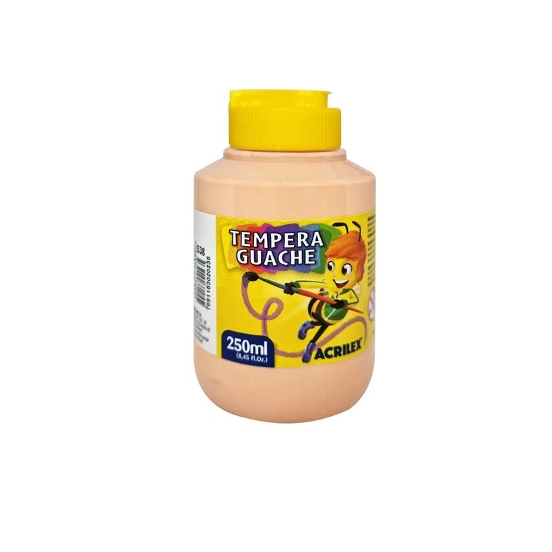 Témpera Acrilex 538 250Ml.Ama.Piel #Témpera Acrilex 2023-538 250Ml.Ama.Piel