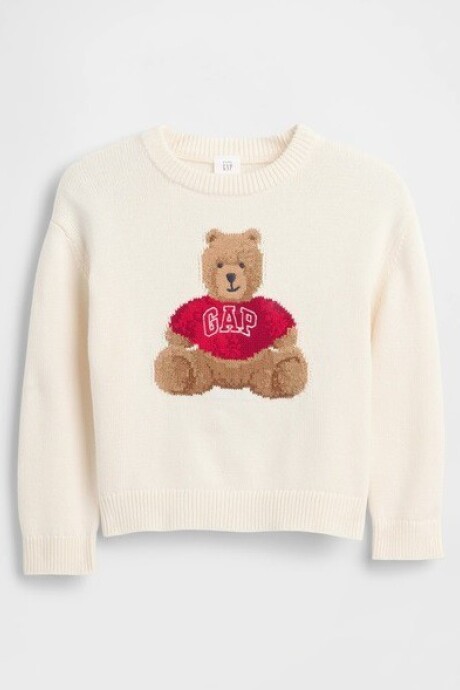 Buzo Gràfico Toddler Niño Ivory Frost