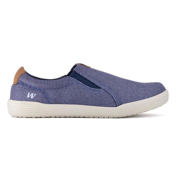 ZAPATOS SLIP-ON FLEX - WEST COAST AZUL