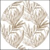 Individual Impermeable Circular Estampa Monstera