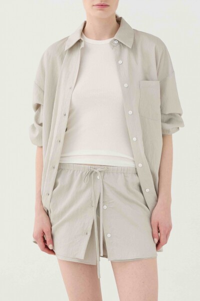 CAMISA OVERSIZE Crudo