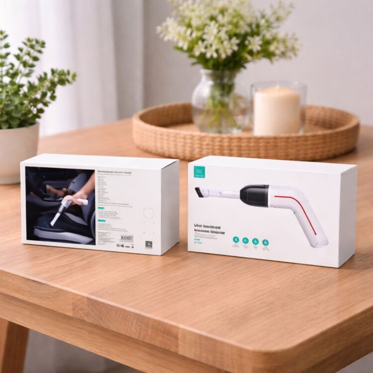 MINI ASPIRADOR PORTATIL USAMS Blanco