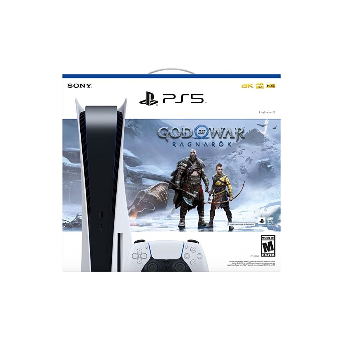 Sony Playstation 5 Digital 825gb God Of War Ragnarok Bundle Color Blan 