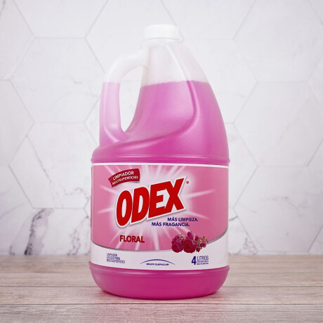 LIMPIADOR LIQUIDO ODEX 4 LT FLORAL MULTISUPERFICIES LIMPIADOR LIQUIDO ODEX 4 LT FLORAL MULTISUPERFICIES