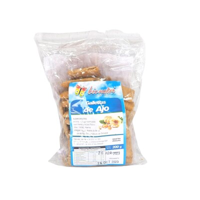 Galletas De Ajo Bionutri Galletas Ajo Bionutri