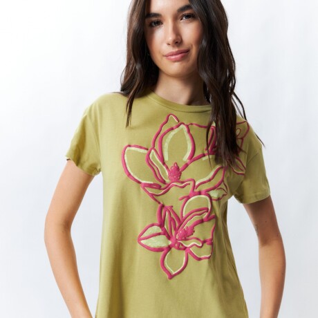 REMERA RIACHE Verde Musgo