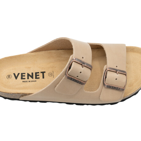 SANDALIAS VENET - CUERO PARIS VISON