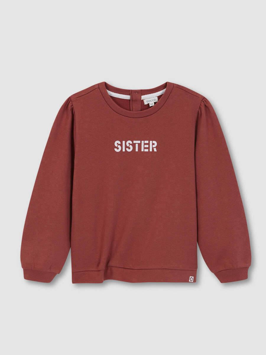 Sudadera Sister Coral Nuevo