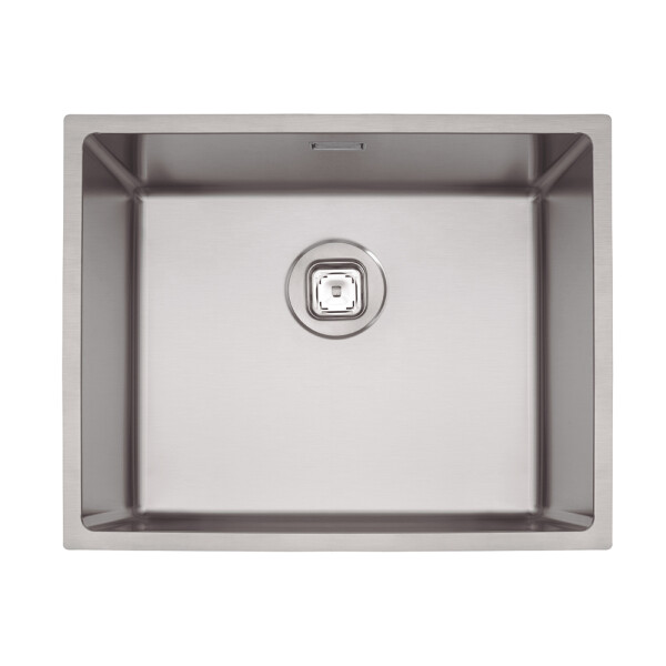 PILETA SIMPLE QUADRUM DE ACERO INOXIDABLE 304 50X40 CM TRAMONTINA Pileta Simple Quadrum De Acero Inoxidable 304 50x40 Cm Tramontina