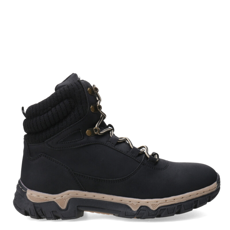 Bota de Mujer Miss Carol MOUNTY acordonada Negro