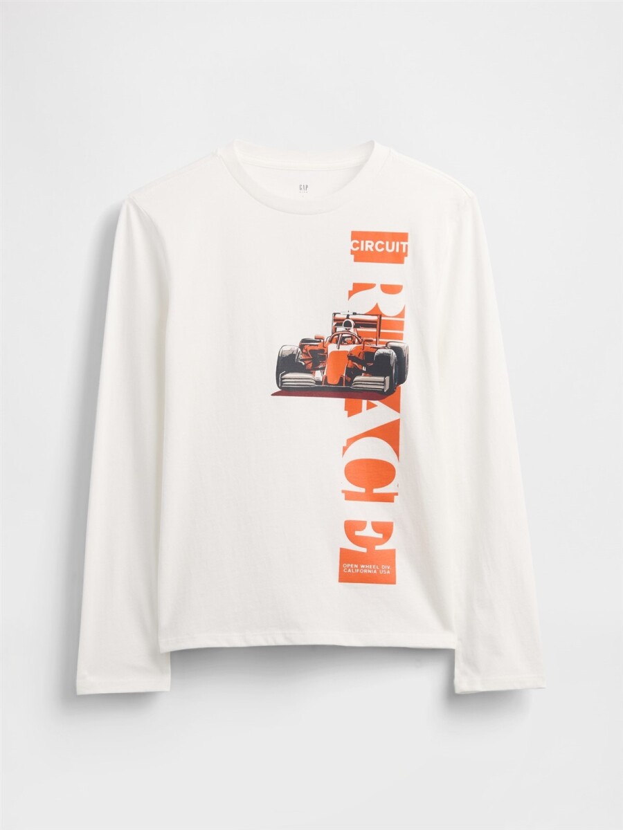 Remera Gráfico Niño - New Off White 