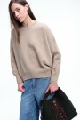 SWEATER CREW Beige