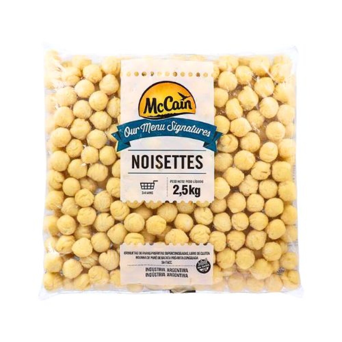 Papas noisettes McCain - 2,5 kg 