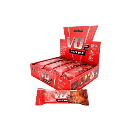 Barra Proteica 30g Vo2 Whey Bar Caja x12 Unidades Chocolate