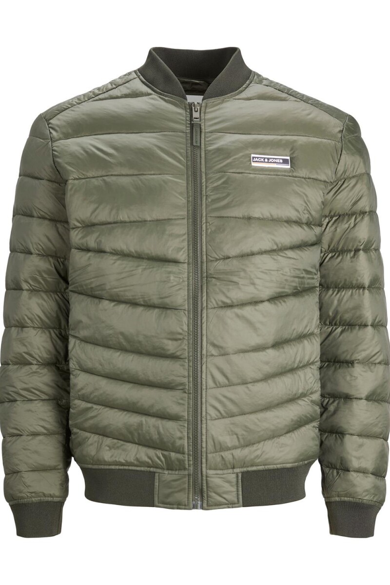 Chaqueta Fly Bomber Semibrillo Rosin