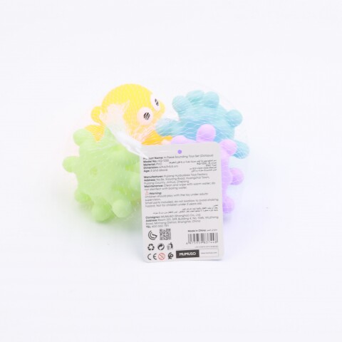 SET DE JUGUETES SONOROS (PULPO / 4 PIEZAS) SET DE JUGUETES SONOROS (PULPO / 4 PIEZAS)