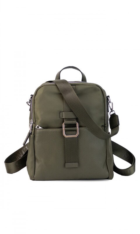 MOCHILA AMBI VERDE MILITAR