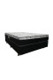 SOL COLCHON DE RESORTES 2 PLAZAS SOL 138X188X25CM NEGRO